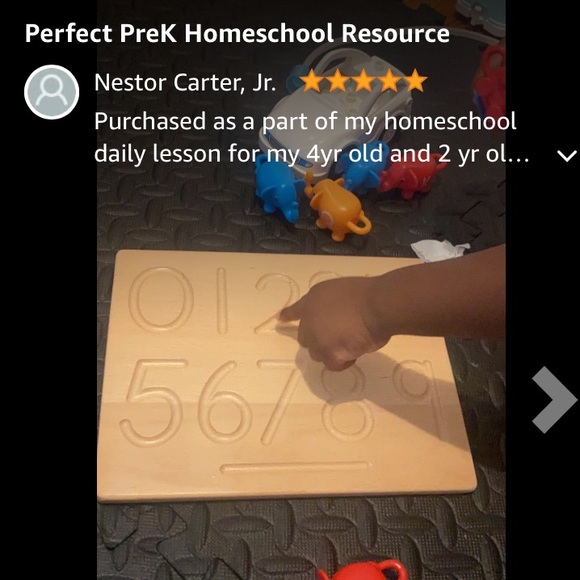 My First Learn To Write Wood Double Sided Number & Shape Tracing Board & Stylus - Picture 14 of 16